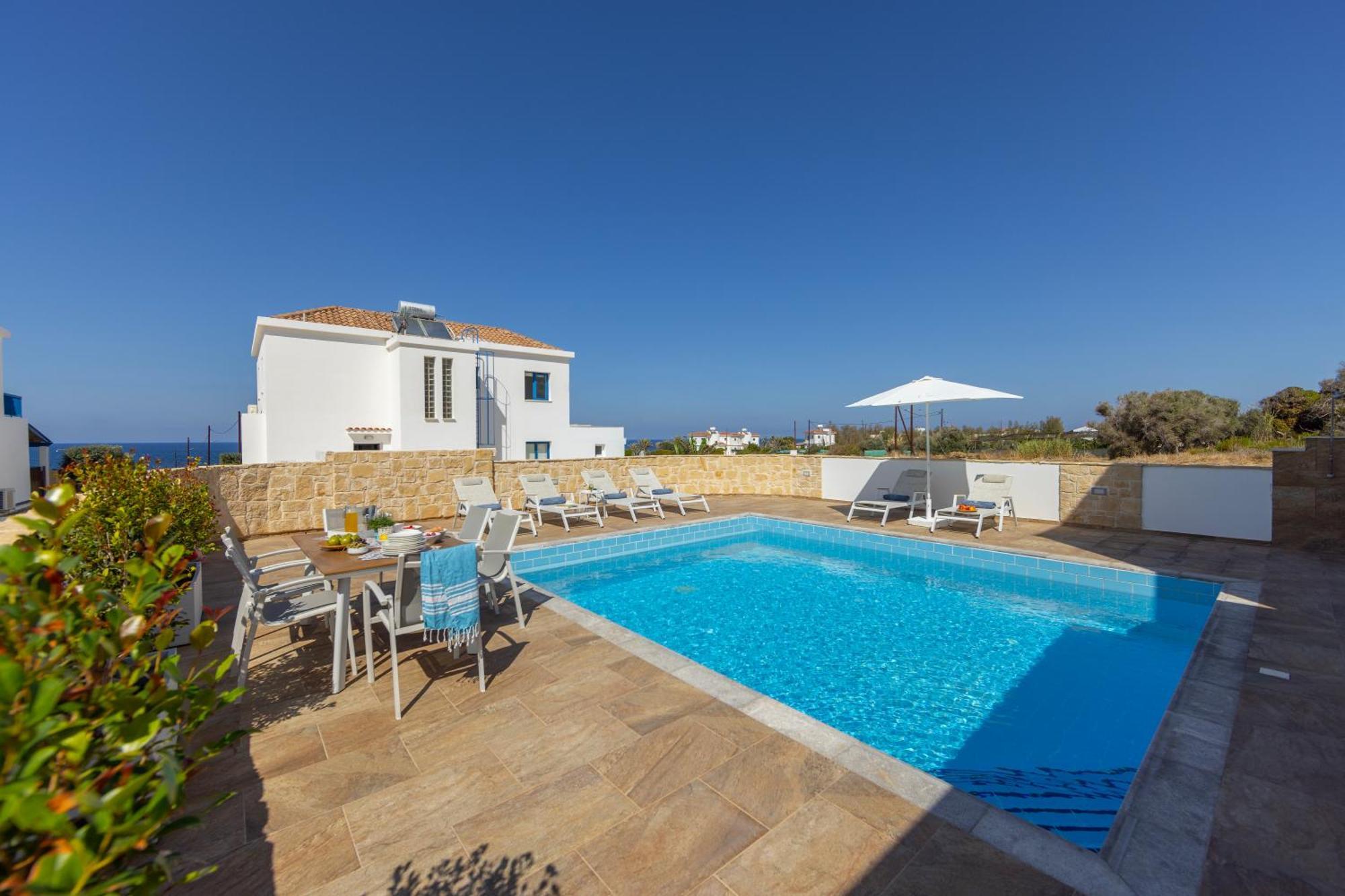 Diana Seaside Villas Pomos Exteriér fotografie