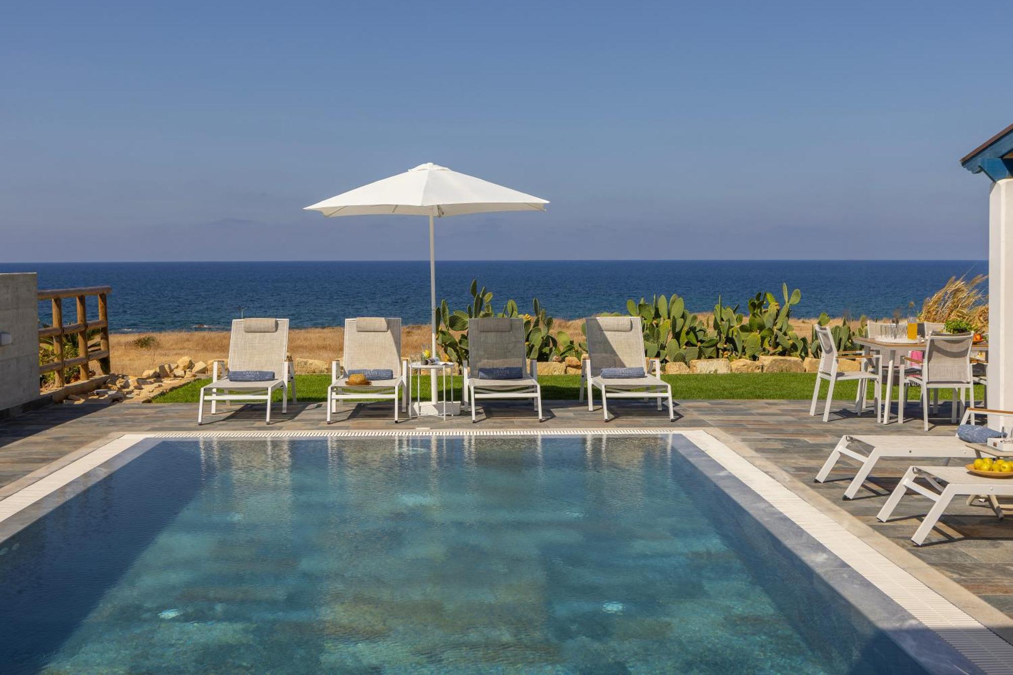 Diana Seaside Villas Pomos Exteriér fotografie