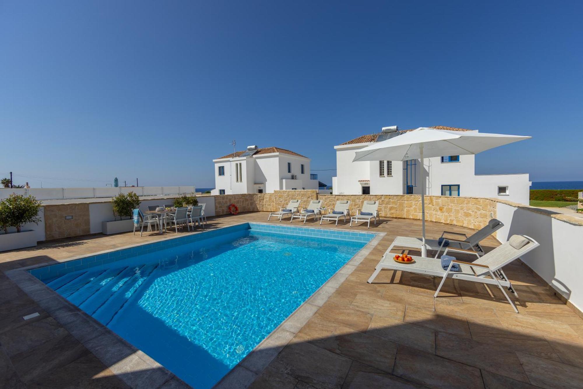 Diana Seaside Villas Pomos Exteriér fotografie