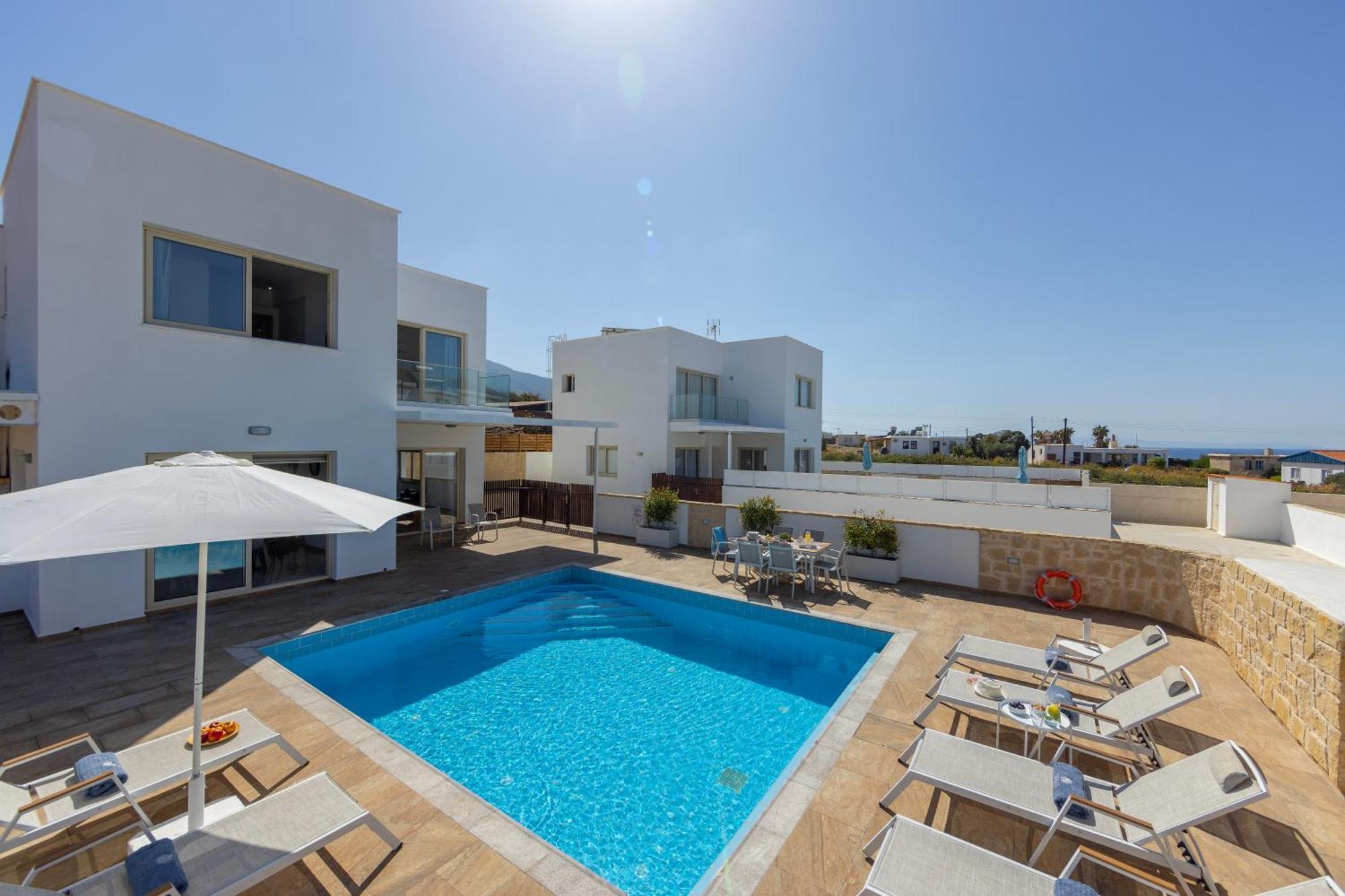 Diana Seaside Villas Pomos Exteriér fotografie
