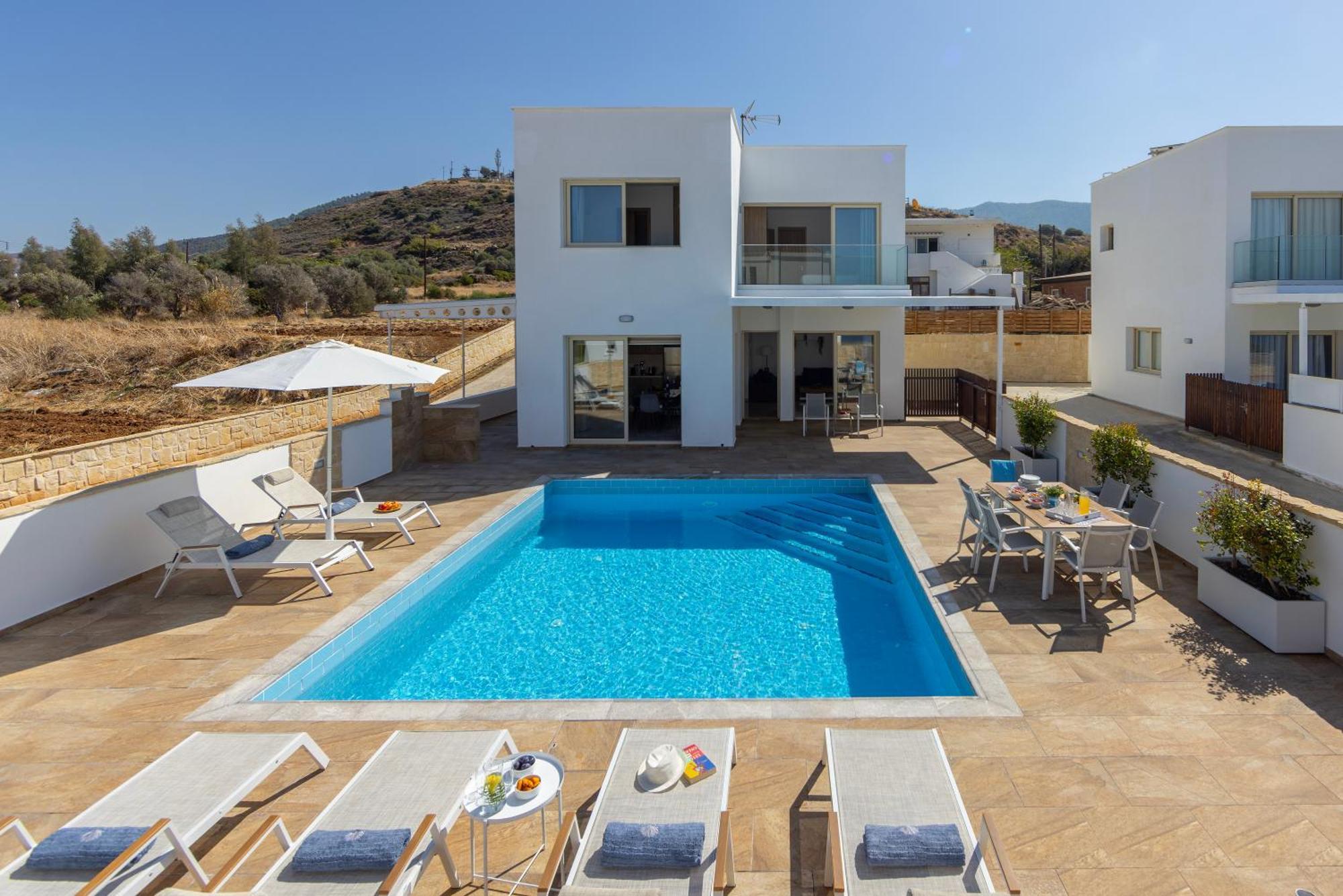 Diana Seaside Villas Pomos Exteriér fotografie